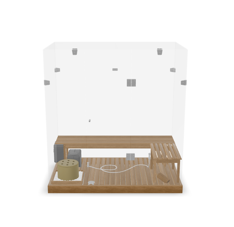 EcoSauna - Mini Eco Vidro